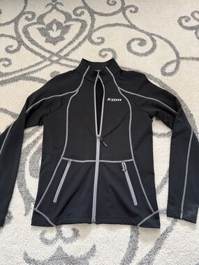 Klim Women’s Black Zip-Up Softshell Jacket